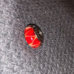 Hand blown pandora glass murano charm